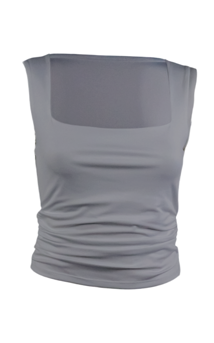 Custom Ruched Scoop Neck Tank