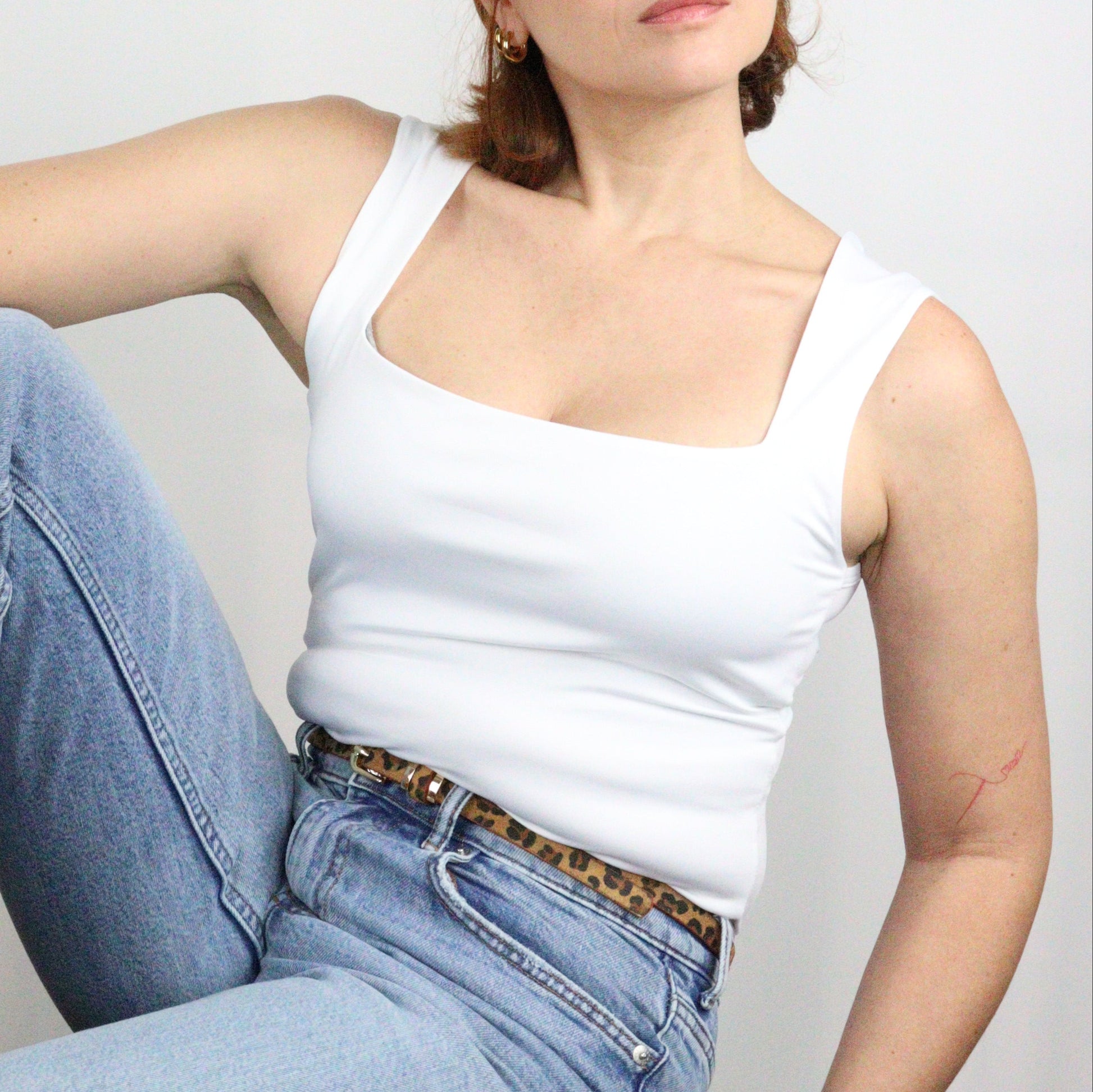 Custom Scoop tank top