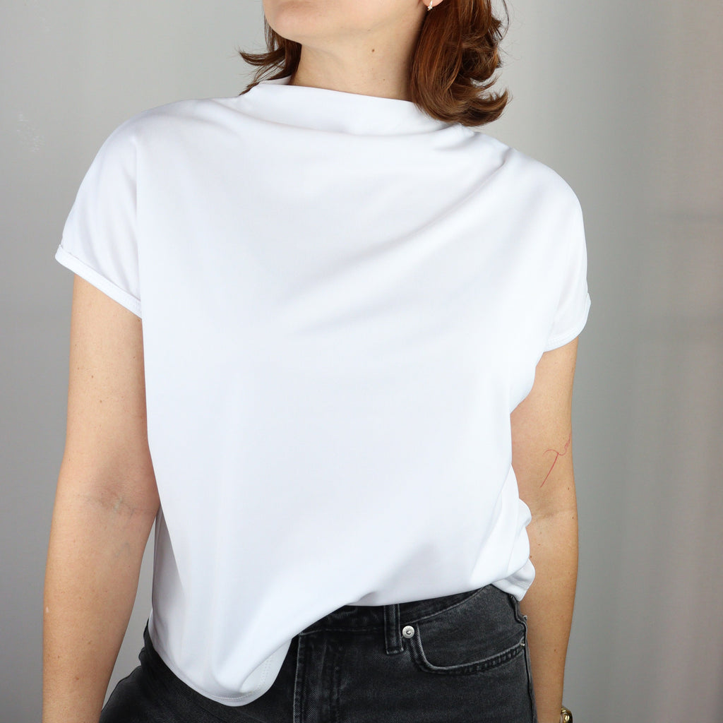 Mock neck top