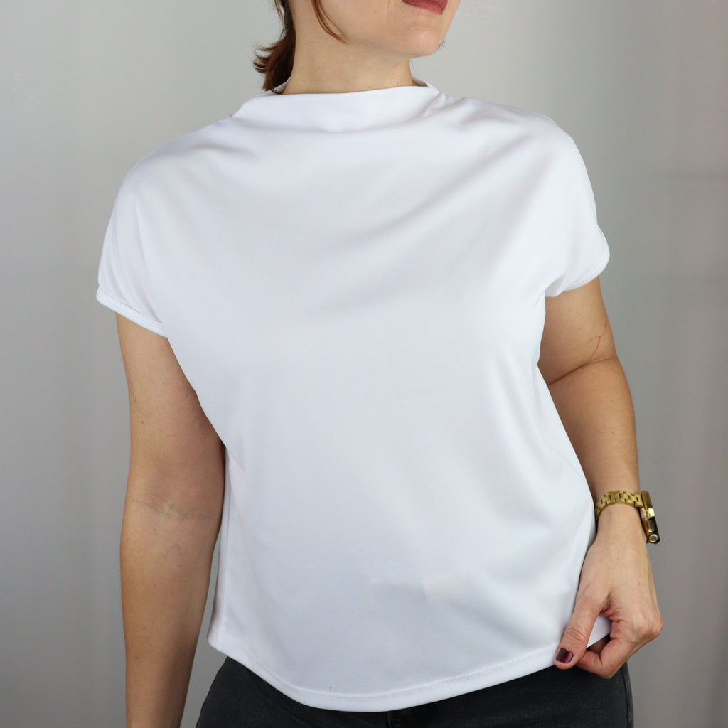 High neck shirt